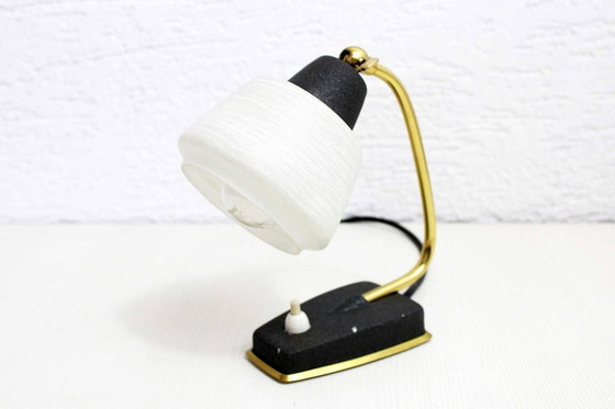 Image 1 of Small Desk Or Bedside Lamp From The 50S