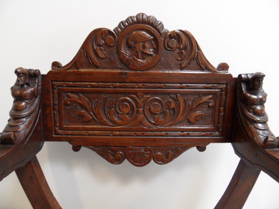 Image 1 of Antique armchair cross legged