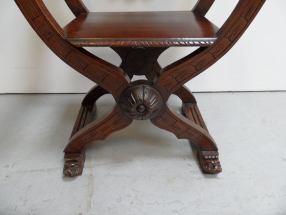 Image 1 of Antique armchair cross legged