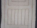 Berber rug - 292 cm x 200 cm - white wool