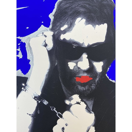 Image 1 of Serigrafia vintage Gainsbourg di Pierre Terrasson, 1987