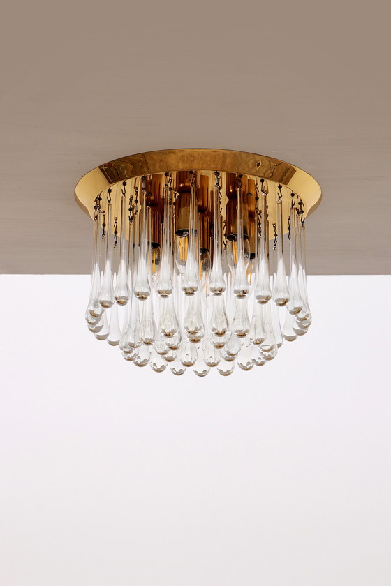 Image 1 of J. T. Kalmar Murano Regendrup pendant lamps, 1970 Austria