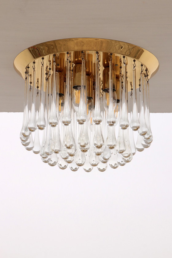 Image 1 of J. T. Kalmar Murano Regendrup pendant lamps, 1970 Austria