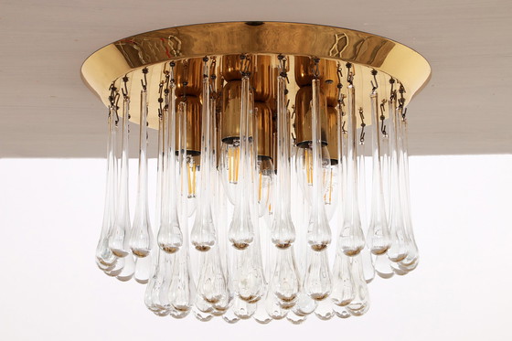 Image 1 of J. T. Kalmar Murano Regendrup pendant lamps, 1970 Austria