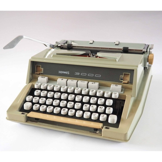 Image 1 of Vintage Hermes 3000 typewriter, 1960