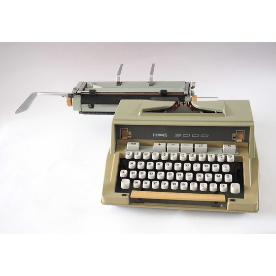 Image 1 of Vintage Hermes 3000 typewriter, 1960
