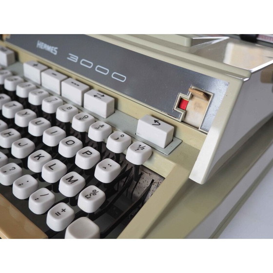 Image 1 of Vintage Hermes 3000 typewriter, 1960