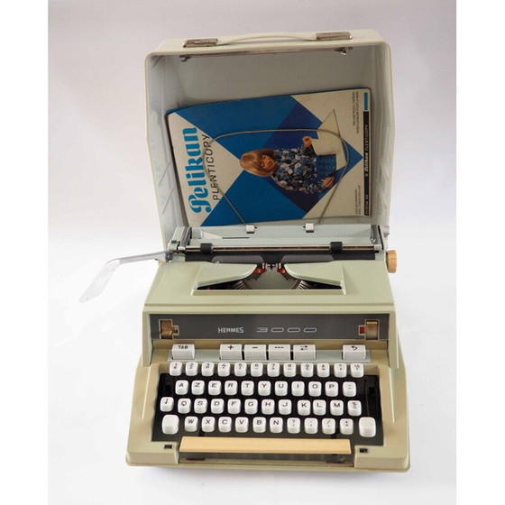 Image 1 of Vintage Hermes 3000 typewriter, 1960
