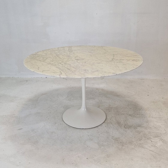 Image 1 of Vintage marble dining set by Eero Saarinen for Knoll International, 1960