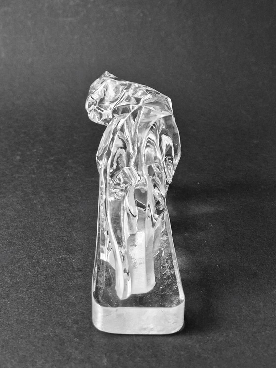 Image 1 of Baccarat - Art Deco Panther By George Chevalier