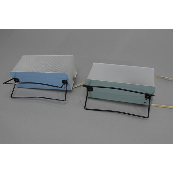 Image 1 of Pair of vintage table lamps by Pokrok Zilina, 1960s