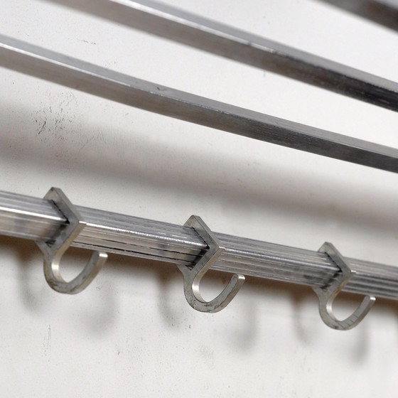 Image 1 of Aluminium Coat Rack, 1950’S