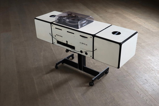 Image 1 of Brionvega Rr126 In White By Achille And Pier Giacomo Castiglioni, Italy 1960S