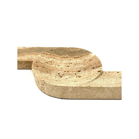 Image 1 of Vintage travertine ashtray for Cerri Nestore, Italy 1970