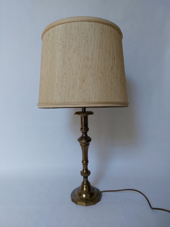 Image 1 of Lampe de table vintage hollywood regency