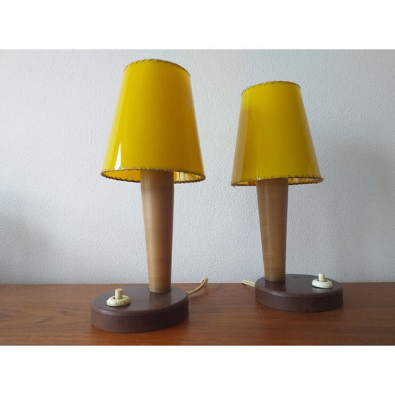 Image 1 of Pair of Midcentury Table Lamps, 1950