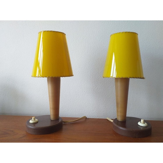 Image 1 of Pair of Midcentury Table Lamps, 1950