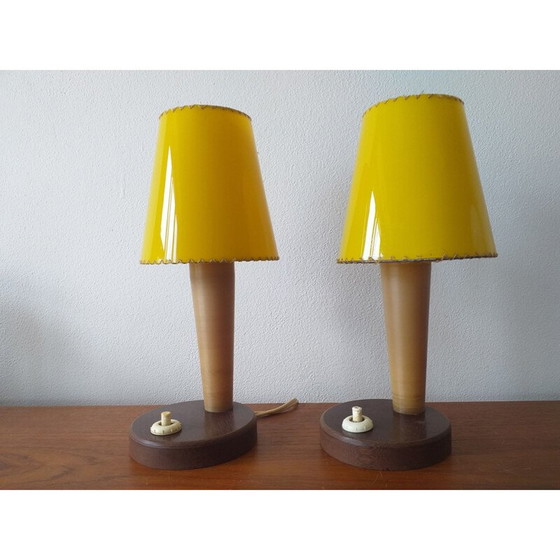 Image 1 of Pair of Midcentury Table Lamps, 1950