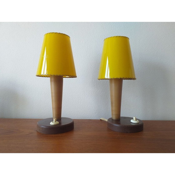 Image 1 of Pair of Midcentury Table Lamps, 1950