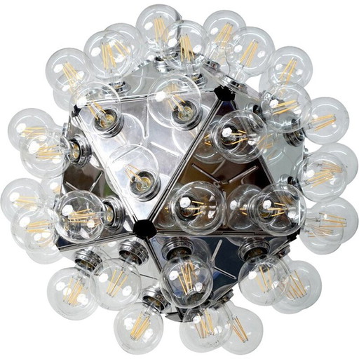 Vintage Taraxacum 88 ceiling lamp in metal by Achille Castiglioni for Flos, Italy 1988