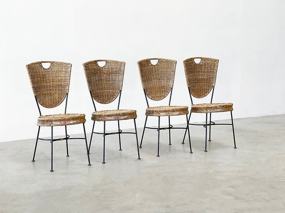 Image 1 of Rattan dining chairs