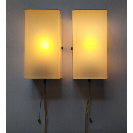 Image 1 of Pair of vintage sconces or table lamps, 1970