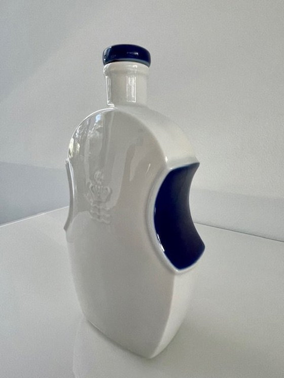 Image 1 of Rare Violin-Shaped Royal Copenhagen Heering Bottle With Stopper