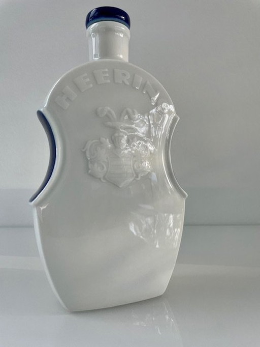 Rare Violin-Shaped Royal Copenhagen Heering Bottle With Stopper