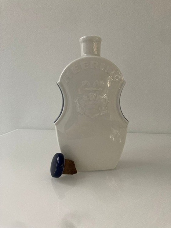 Image 1 of Rare Violin-Shaped Royal Copenhagen Heering Bottle With Stopper