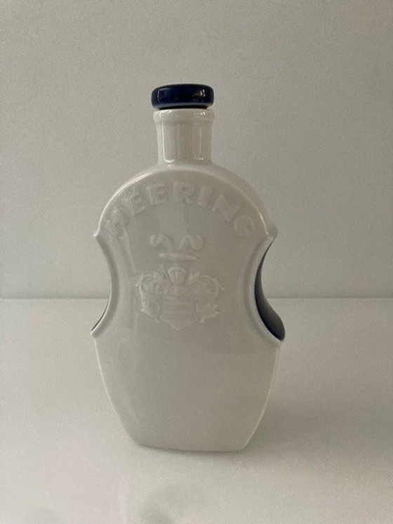 Image 1 of Rare Violin-Shaped Royal Copenhagen Heering Bottle With Stopper