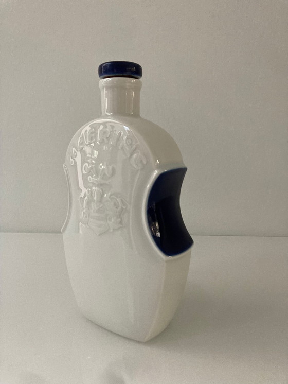 Image 1 of Rare Violin-Shaped Royal Copenhagen Heering Bottle With Stopper