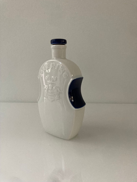 Image 1 of Rare Violin-Shaped Royal Copenhagen Heering Bottle With Stopper