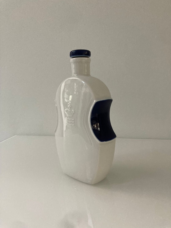 Image 1 of Rare Violin-Shaped Royal Copenhagen Heering Bottle With Stopper