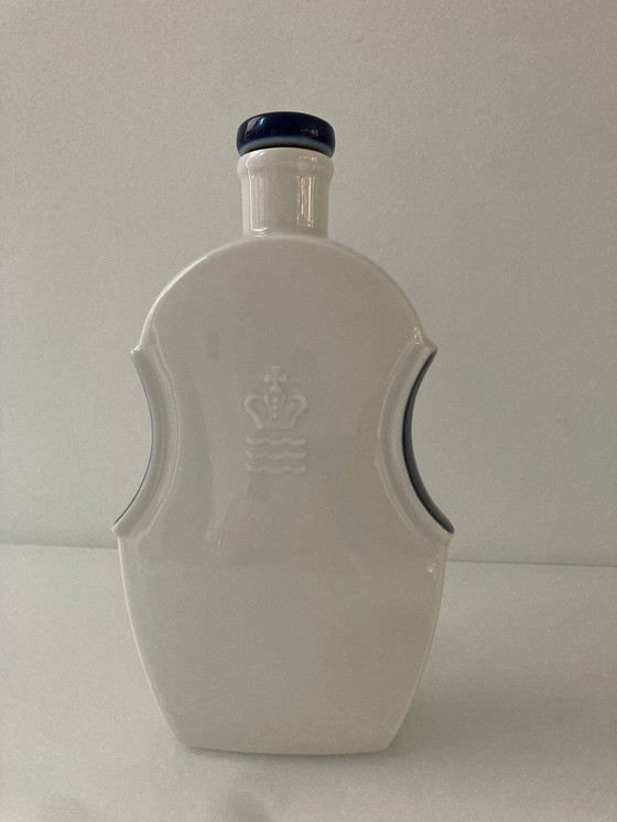 Image 1 of Rare Violin-Shaped Royal Copenhagen Heering Bottle With Stopper