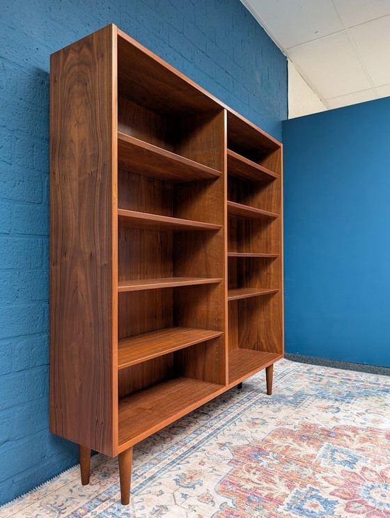 Image 1 of Vintage Large Bookcase, Hundevad, Danish Design From The Sixties