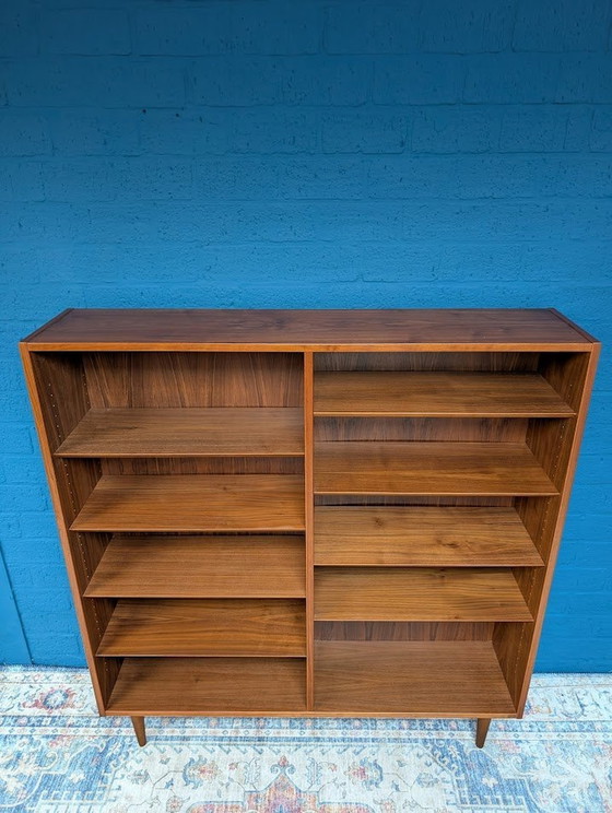 Image 1 of Vintage Large Bookcase, Hundevad, Danish Design From The Sixties