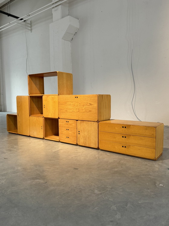 Image 1 of Modular Wall Unit "Samara" By Derk De Vries For Maisa, Italy, 1970S