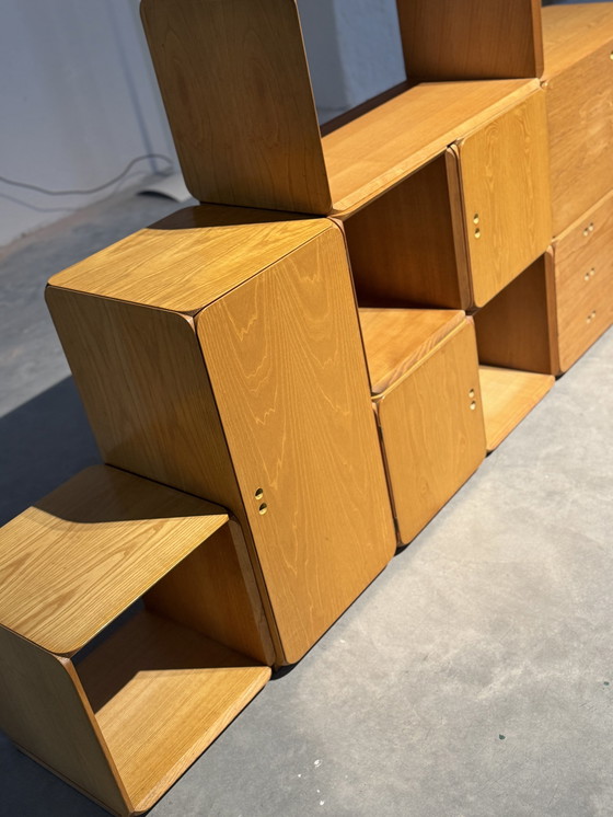 Image 1 of Modular Wall Unit "Samara" By Derk De Vries For Maisa, Italy, 1970S