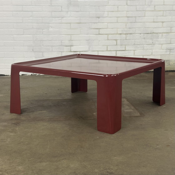 Image 1 of Amanta coffee table by Mario Bellini for B&B Italia in red