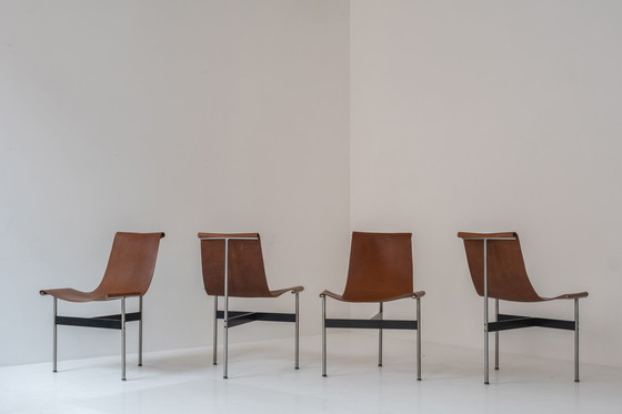 Image 1 of Set of four dining chairs by Willam Katavolos, Douglas Kelley and Ross Littell for Laverne International, USA 1952.