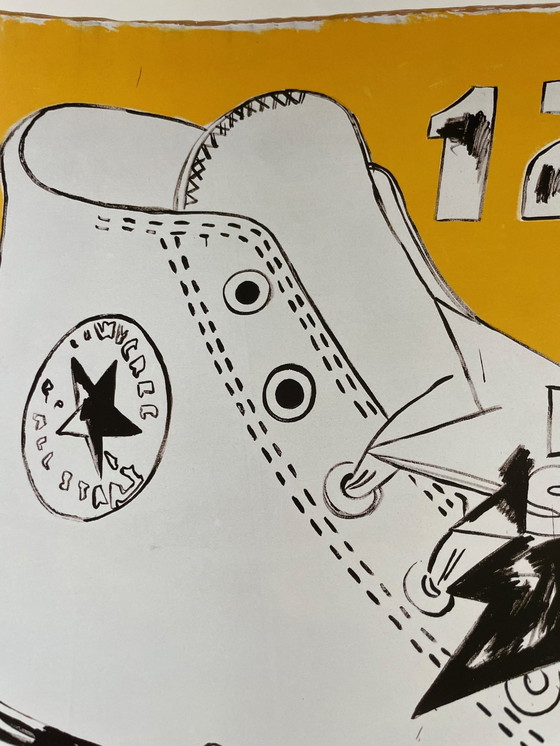 Image 1 of Andy Warhol (1928-1987), Converse Sneaker Extra Special Value, 1985-86, Exhibition Poster 1992-1993, New York