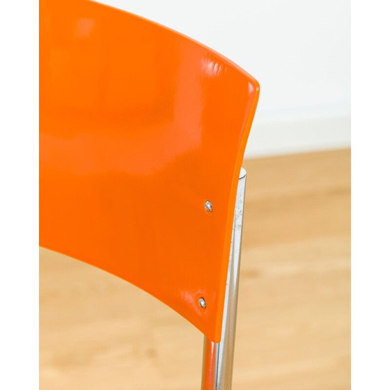 Image 1 of Vintage orange table set by Mücke and Melder, Germany 1940