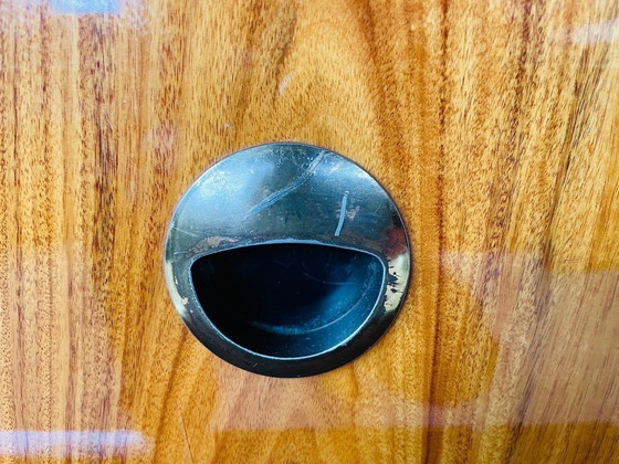 Image 1 of Credenza in noce fiammato, metà secolo, anni '60