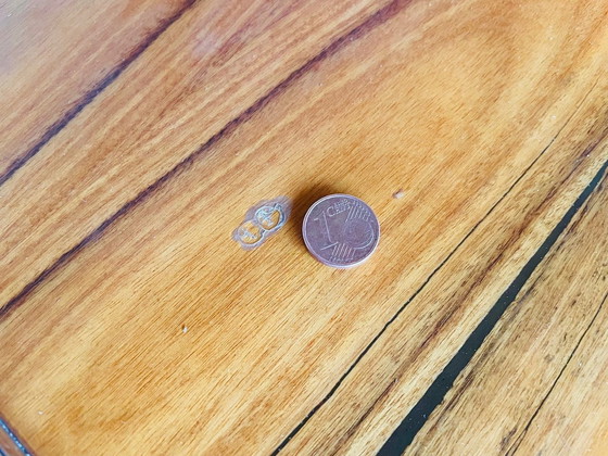 Image 1 of Credenza in noce fiammato, metà secolo, anni '60