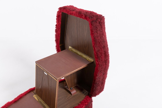 Image 1 of Vintage Teddy pouf/stool from 1960’s, Italy