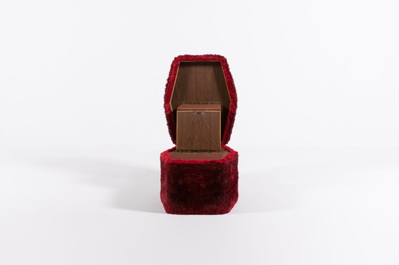 Image 1 of Vintage Teddy pouf/stool from 1960’s, Italy