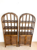 1X Rattan Bow Cabinet (Only right cabinet so!!)