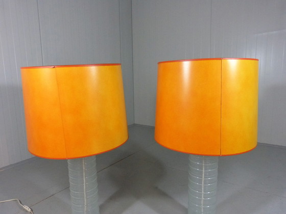 Image 1 of 2x Vintage Italian table lamp