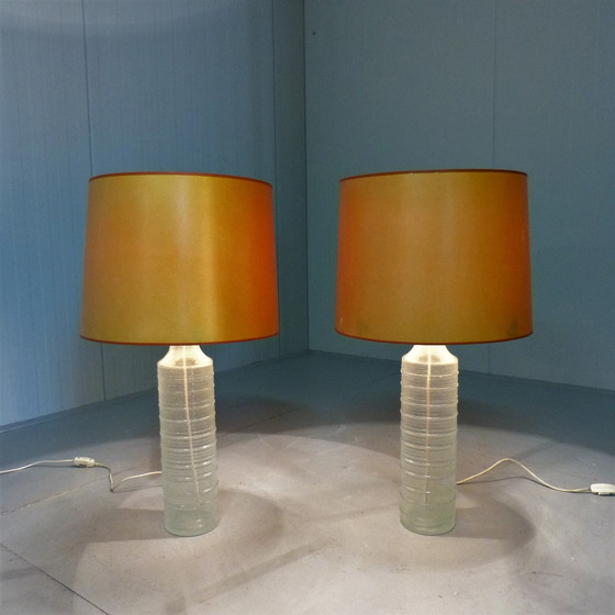 Image 1 of 2x Vintage Italian table lamp