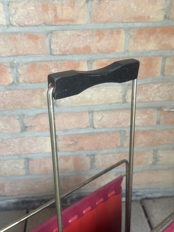 Image 1 of Mid-century magazine holder